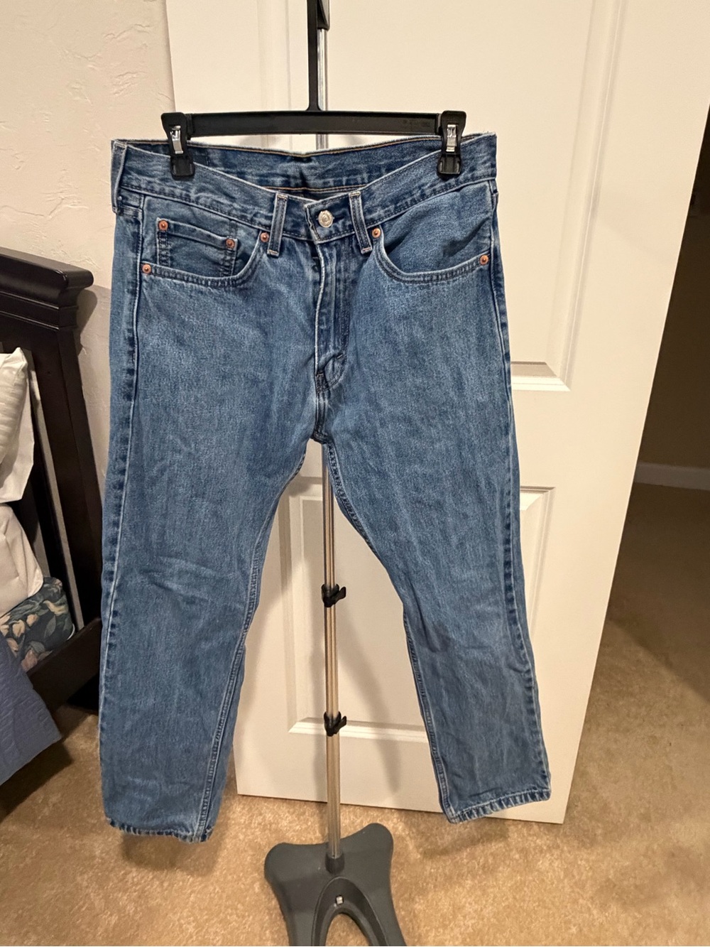 Levi's Men’s Straight Blue Denim Jeans